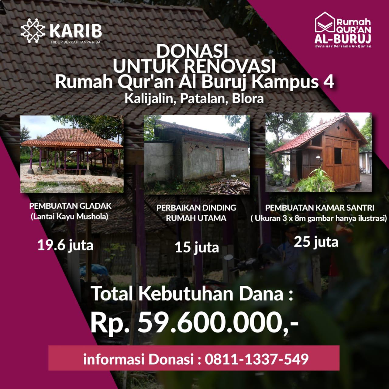 Pembangunan Rumah Qur'an Kampus 4